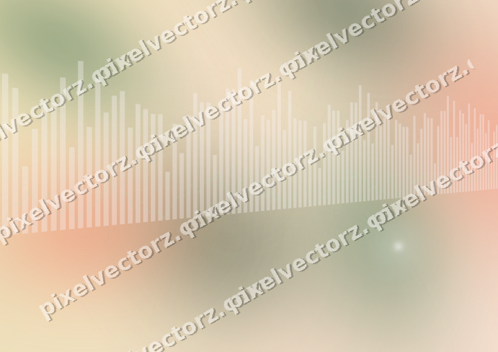 Soft pastel chart background in dark green and red