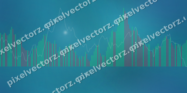 Nahtloser Neon Diagramm Hintergrund in Türkis und Petrol