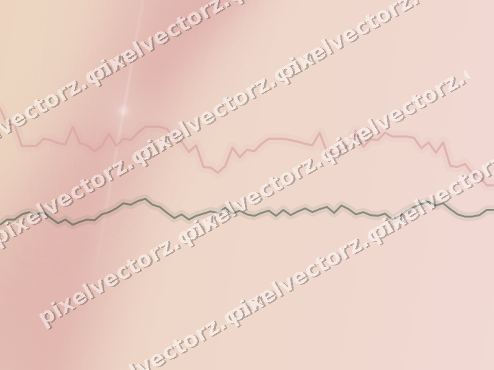 Soft pastel chart background in red and dark green