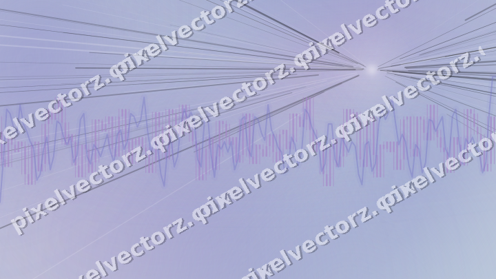 Soft pastel chart background in purple and blue