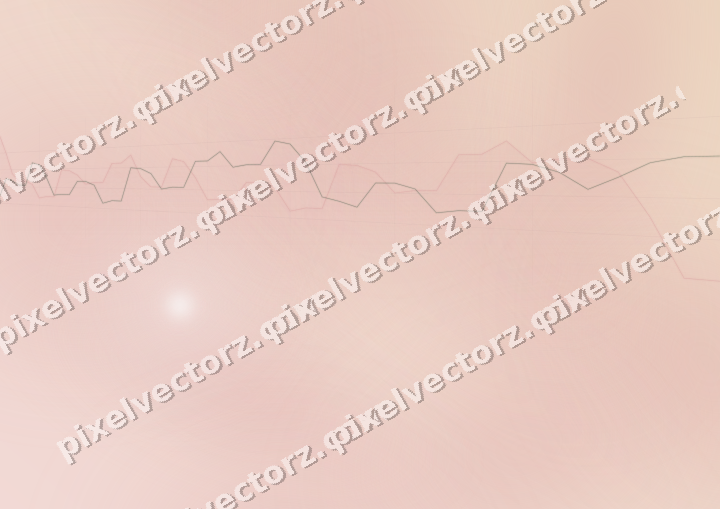 Soft pastel chart background in red and dark green
