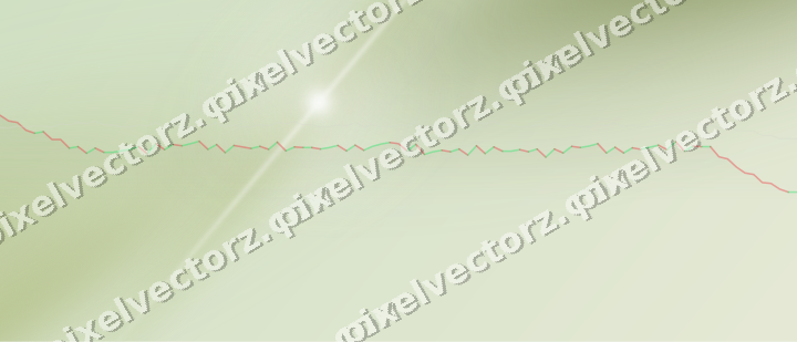 Soft pastel chart background in lime and pink