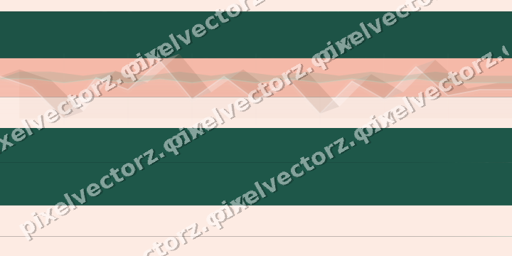 Glowing neon chart background in green and orange