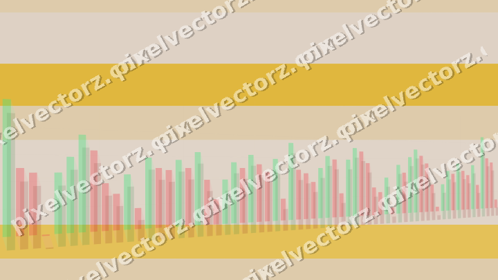 Soft pastel chart background in amber and pale orange