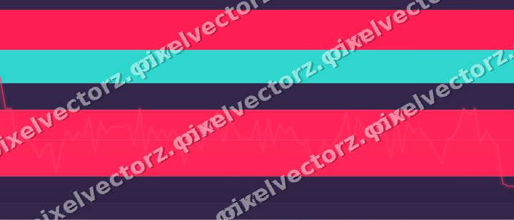 Soft pastel chart background in pink and amber