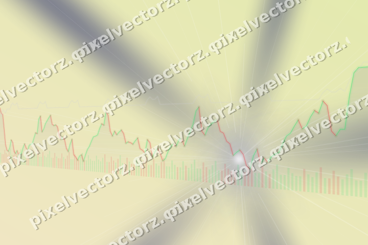 Soft pastel chart background in dark blue and amber