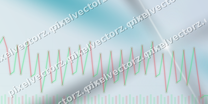 Soft pastel chart background in teal and pale cyan