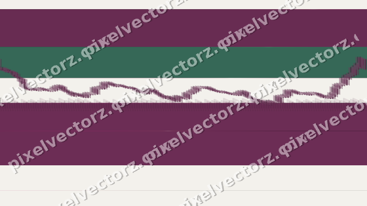 Glowing neon chart background in magenta and pink
