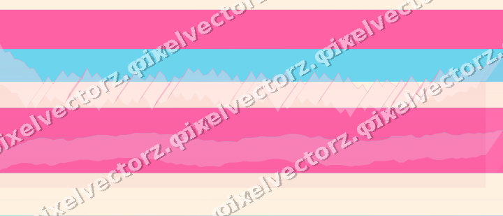 Glowing neon chart background in pink and cyan