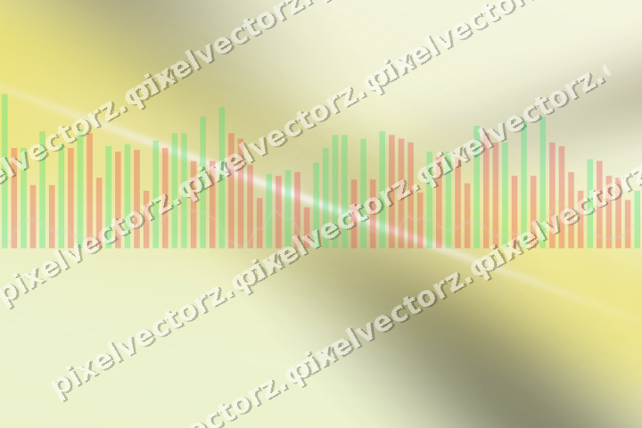 Soft pastel chart background in dark amber and yellow