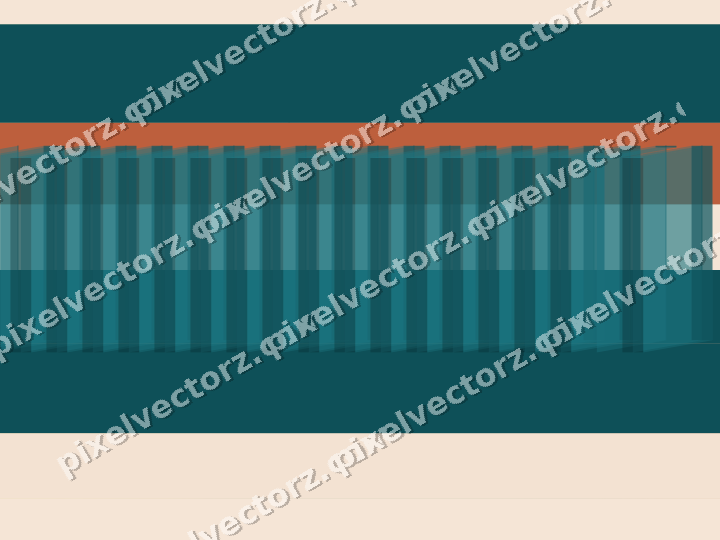 Soft pastel chart background in dark teal and orange