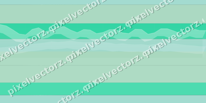 Glowing neon chart background in green and teal