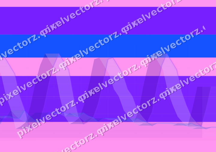 Soft pastel chart background in purple and blue