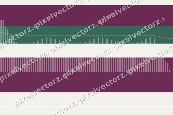 Glowing neon chart background in dark magenta and pink
