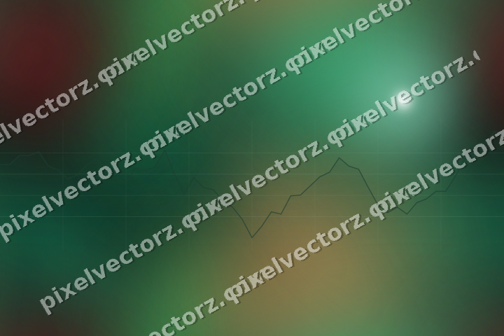 Nahtloser Neon Diagramm Hintergrund in Grün und Rot