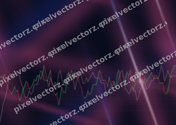 Nahtloser Neon Diagramm Hintergrund in Rosa und Blau