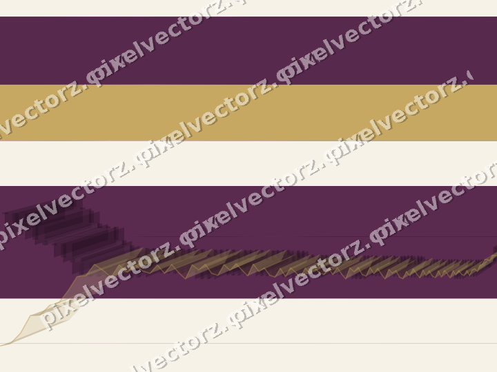 Glowing neon chart background in magenta and amber