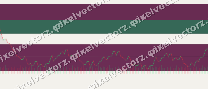 Glowing neon chart background in dark magenta and pink