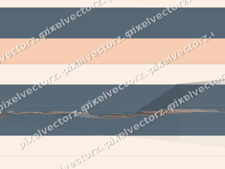 Glowing neon chart background in blue and orange