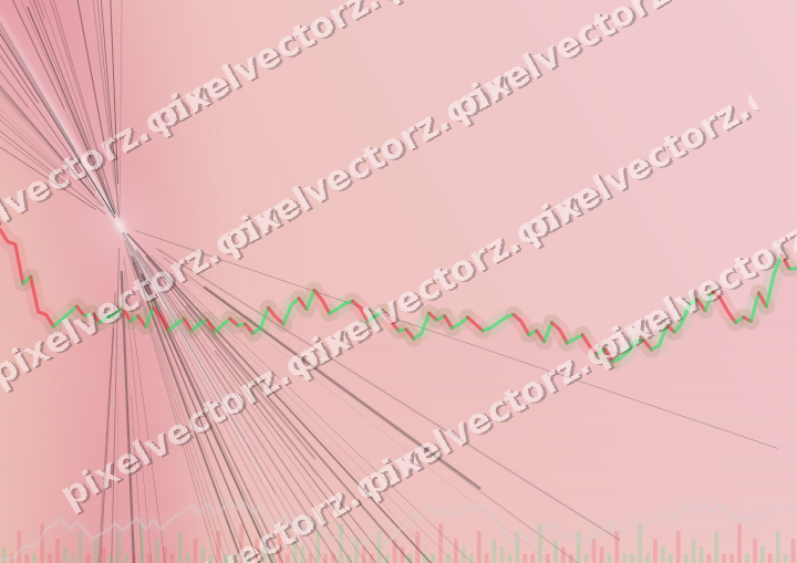 Soft pastel chart background in pink and dark lime