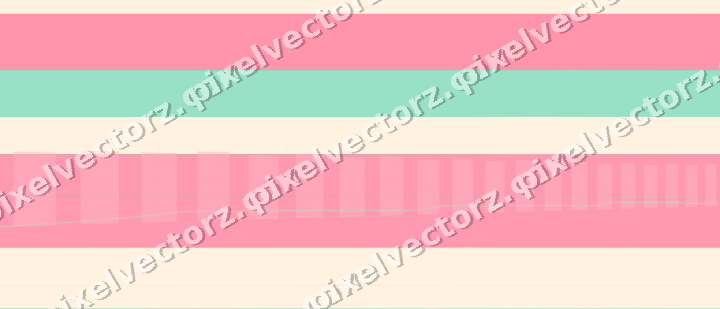 Glowing neon chart background in pale pink and pale amber