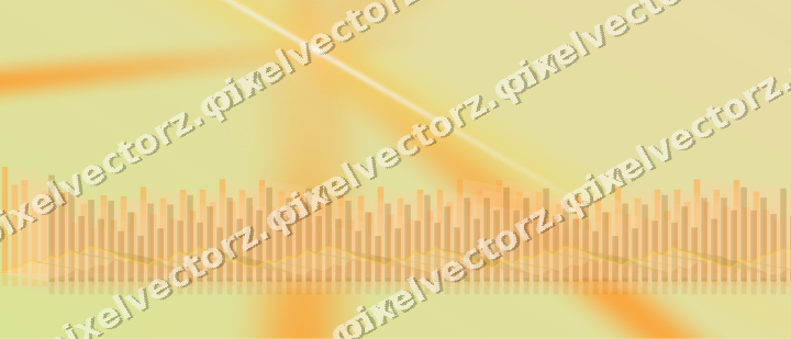 Soft pastel chart background in orange and amber