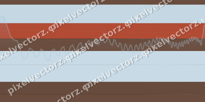 Glowing neon chart background in cyan and red