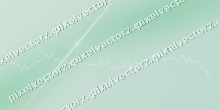 Soft pastel chart background in green and teal