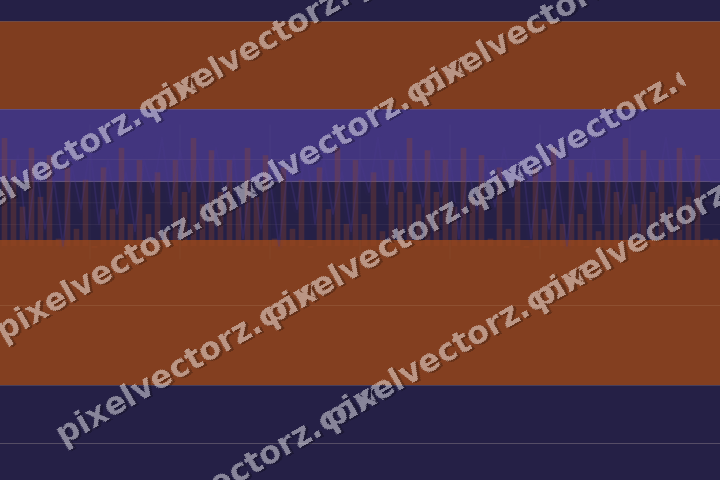 Soft pastel chart background in orange and blue