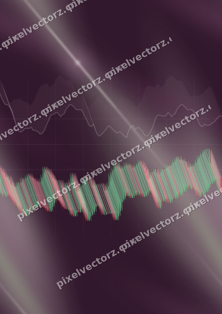 Nahtloser Neon Diagramm Hintergrund in Dunkelmagenta und Limette