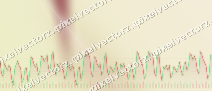 Soft pastel chart background in dark pink and red
