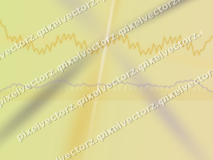 Soft pastel chart background in amber and purple
