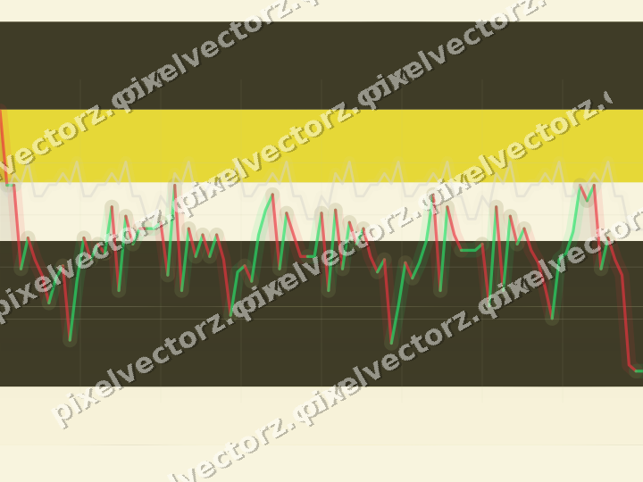 Soft pastel chart background in dark amber and yellow