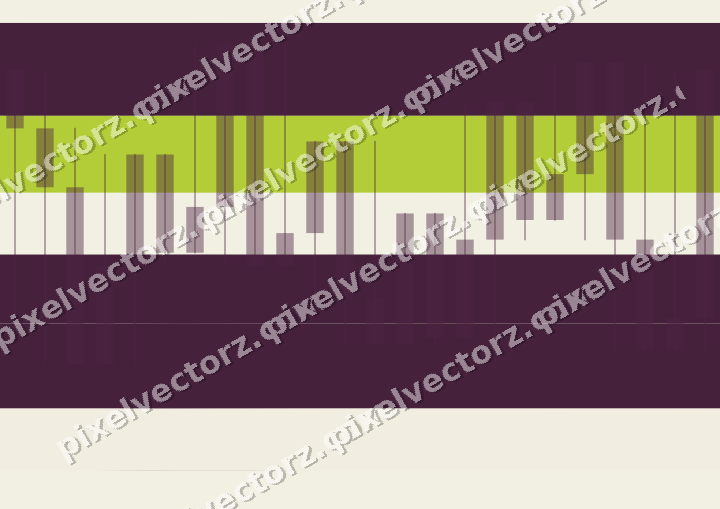 Soft pastel chart background in dark magenta and lime