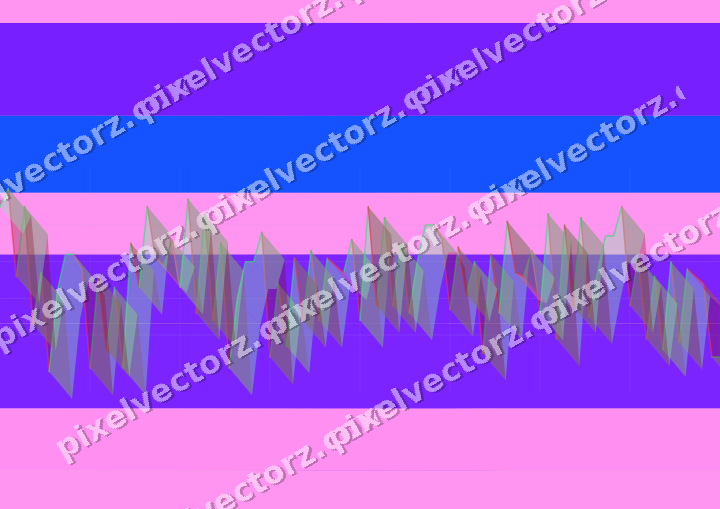 Soft pastel chart background in purple and blue
