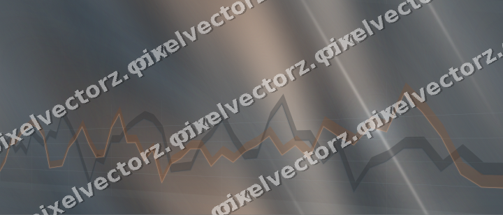 Nahtloser Neon Diagramm Hintergrund in Blau und Orange