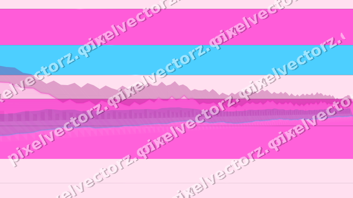 Glowing neon chart background in magenta and purple