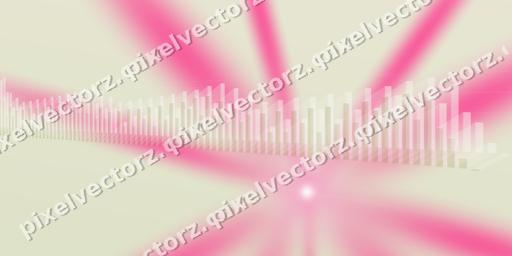 Soft pastel chart background in pink and orange