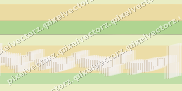 Glowing neon chart background in lime and yellow