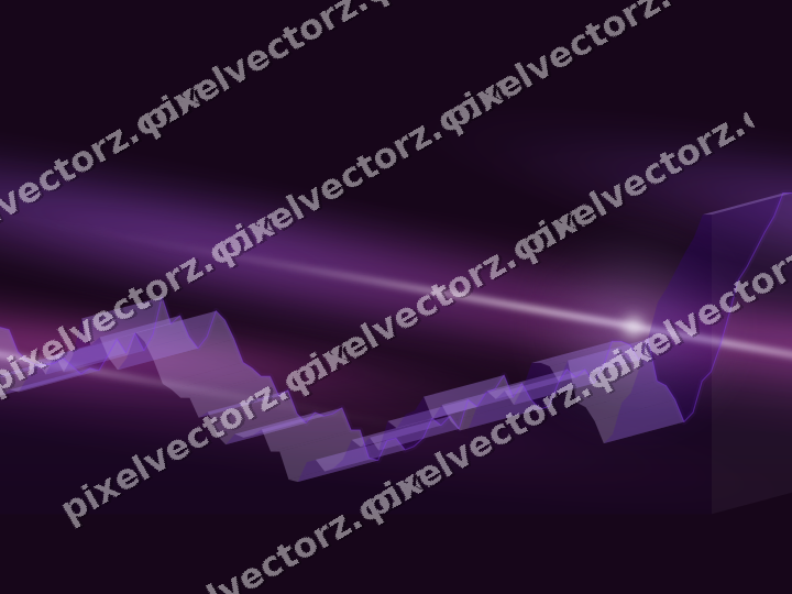 Nahtloser Neon Diagramm Hintergrund in Violett und Blau