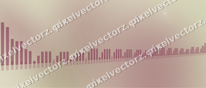 Soft pastel chart background in dark pink and yellow