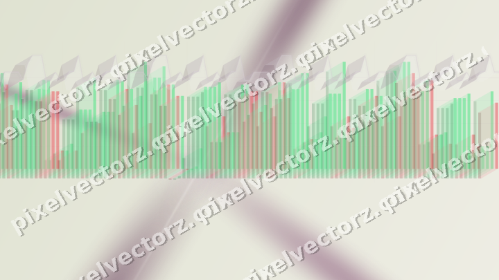Soft pastel chart background in dark magenta and lime