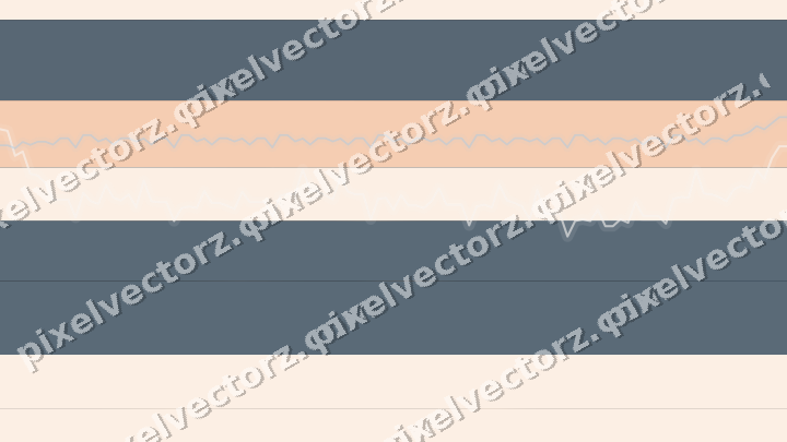 Glowing neon chart background in blue and orange