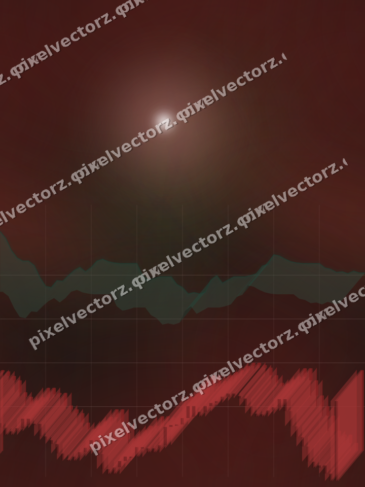 Nahtloser Neon Diagramm Hintergrund in Rot und Grün