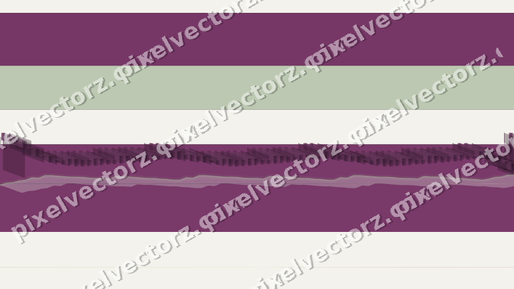 Glowing neon chart background in magenta and lime