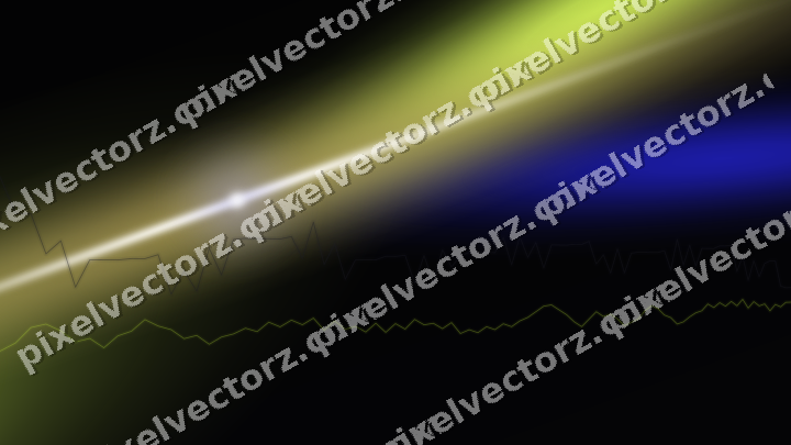 Glowing neon chart background in blue and purple