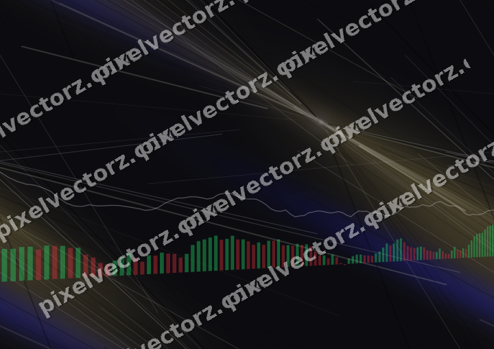 Nahtloser Neon Diagramm Hintergrund in Blau und Violett