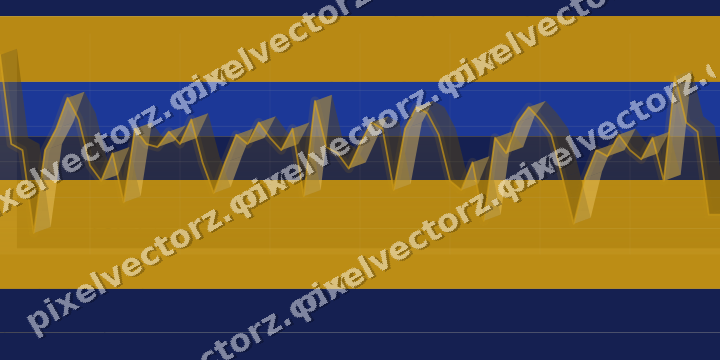 Soft pastel chart background in amber and blue