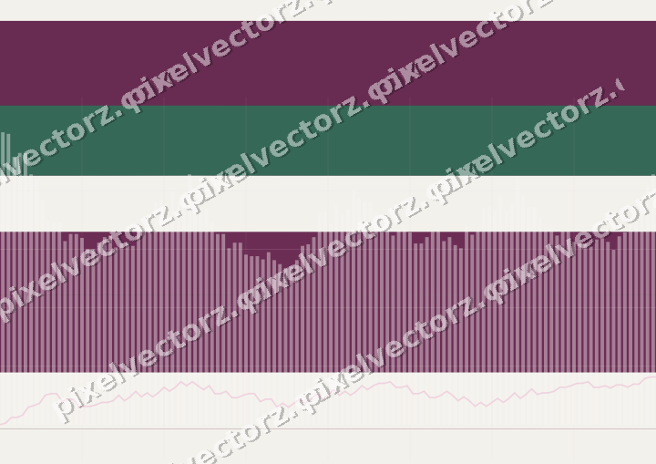 Glowing neon chart background in dark magenta and pink