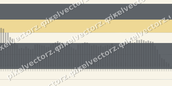 Glowing neon chart background in blue and amber